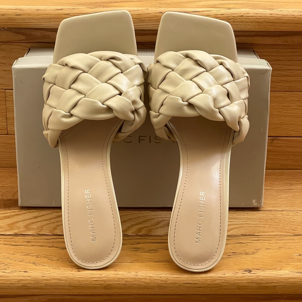 NWT Marc Fisher Luxury Weave High Heels Size 9.5M